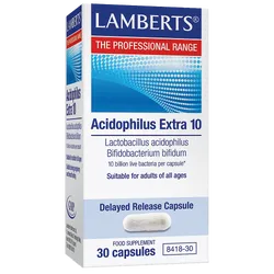 Lamberts Acidophilus Extra 10 Capsules Pack of 60