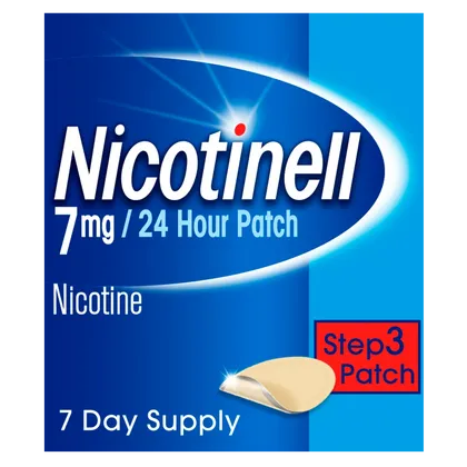 Nicotinell TTS10 Patient Support Material and Patches (7mg) Pack of 7