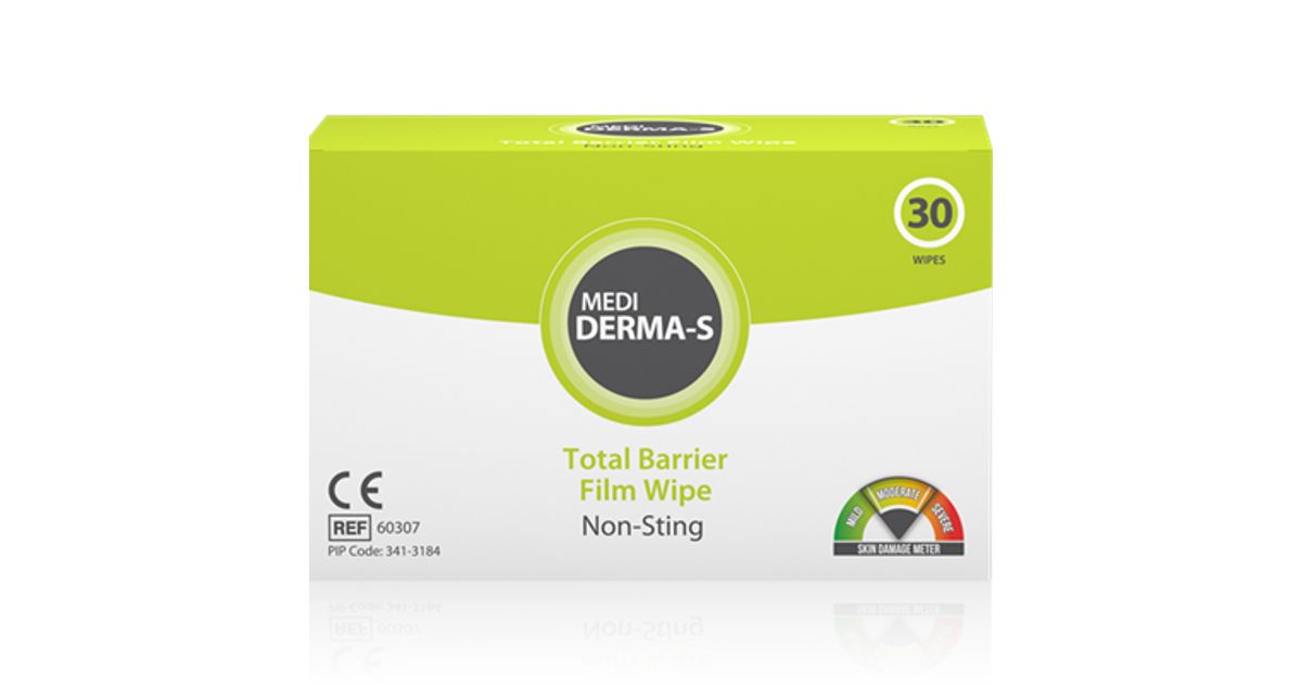 Medi DermaS Total Barrier Film Wipes Pack of 30