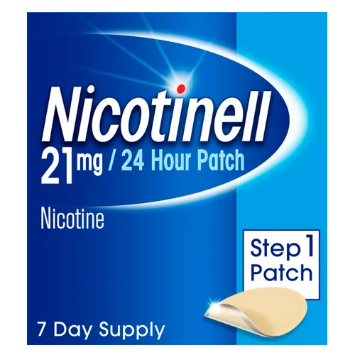 Nicotinell TTS30 Patient Support Material and Patches (21mg) Pack of 7