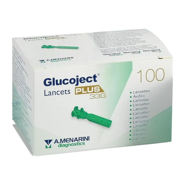 Glucoject Lancets Plus Pack of 100