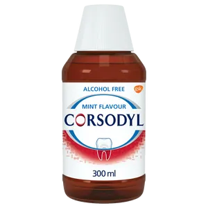 Corsodyl Alcohol-free Mouthwash  300ml