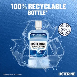 Listerine Stay White Mouthwash 500ml