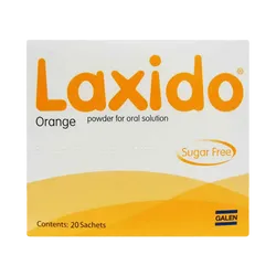 Laxido Orange Powder Sachets (Sugar Free) - Pack of 20