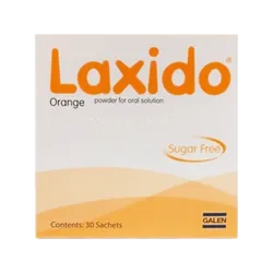 Laxido Orange Powder Sachets (Sugar Free) - Pack of 30