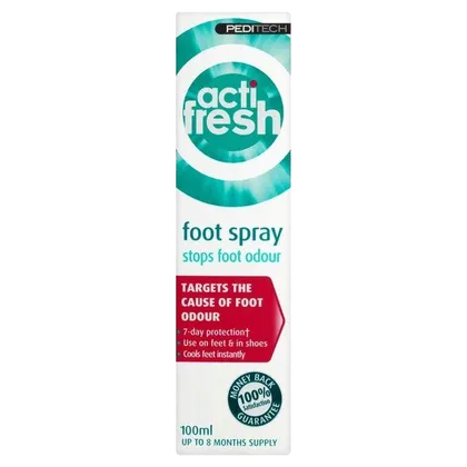 Peditech Actifresh Foot Odour Treatment 100ml