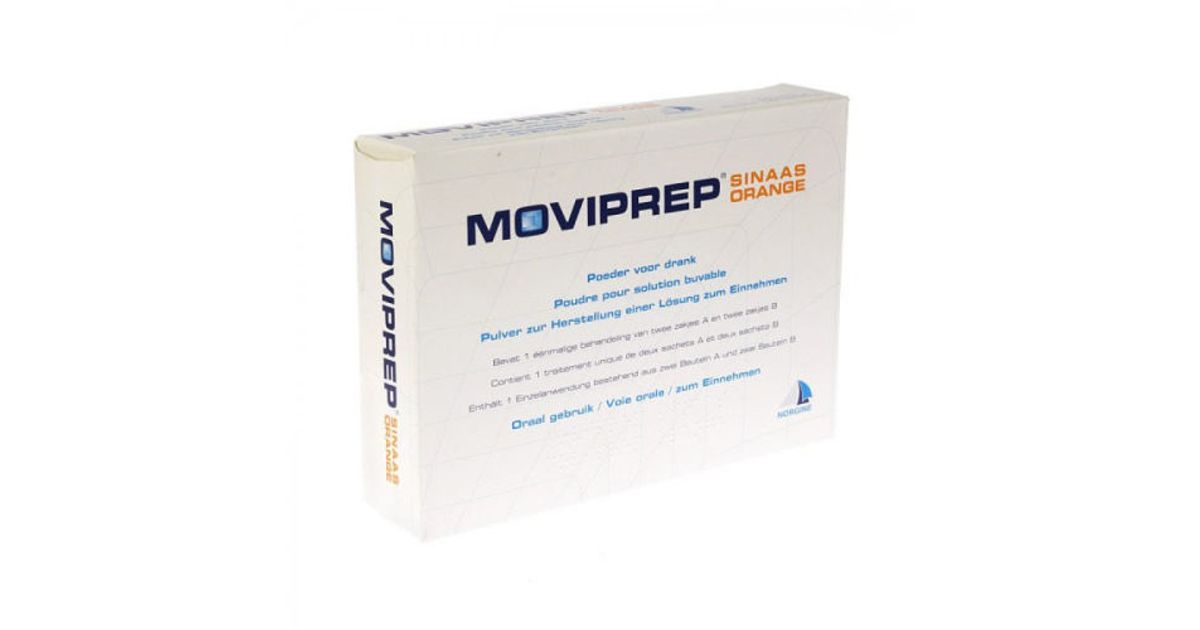 Moviprep Sachets Orange Flavour Pack of 4