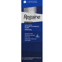 Regaine for Men Extra Strength Scalp Foam Single Pack