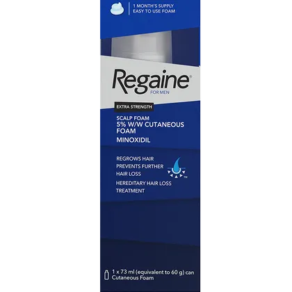 Regaine for Men Extra Strength Scalp Foam Single Pack