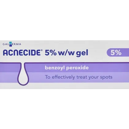 Acnecide 5% w/w Benzoyl Peroxide Daily Acne Treatment Gel 60g