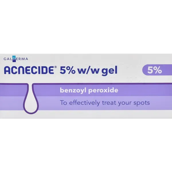 Acnecide 5% w/w Benzoyl Peroxide Daily Acne Treatment Gel 60g