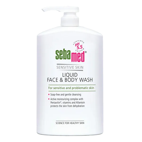 Sebamed Liquid Face & Body Wash 1Ltr