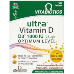 Ultra Vitamin D3 Tablets Pack of 96