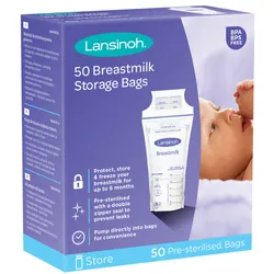 Lansinoh Breast Milk Storage Bags Pack of 50