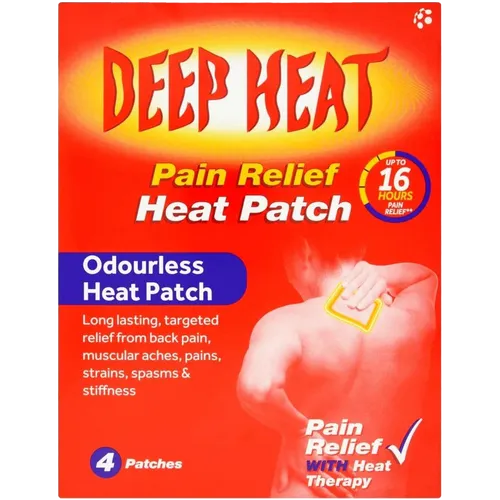 Deep Heat Patch Pack of 4