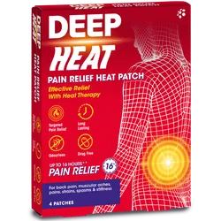 Deep Heat Patch Pack of 4