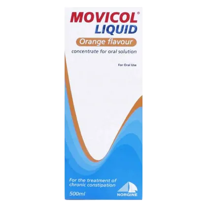 Movicol Liquid Orange Flavour 500ml
