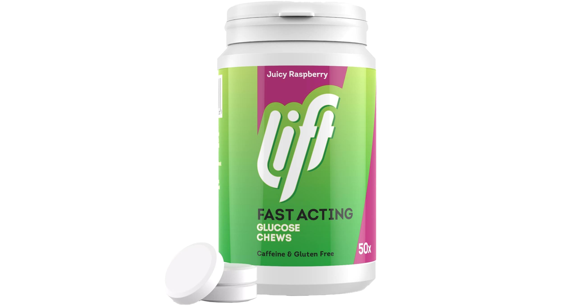 Lift Glucose Tablets Raspberry Pack of 50