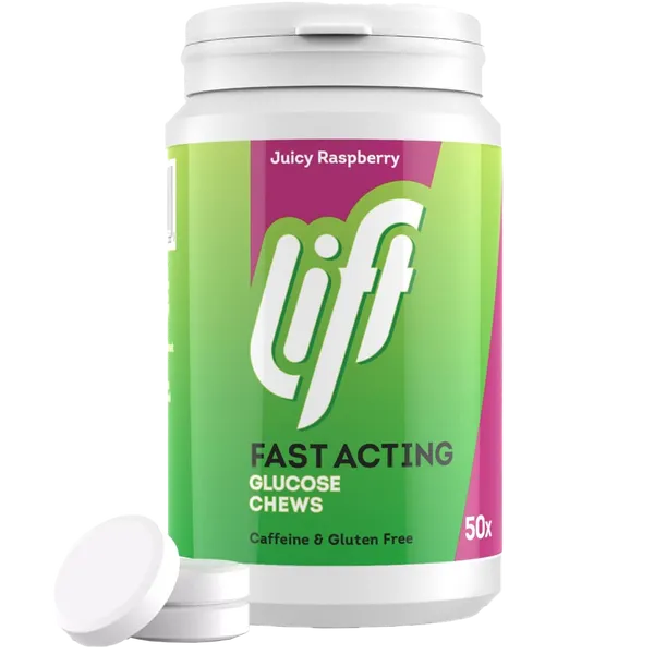 Lift Glucose Tablets Raspberry Pack of 50