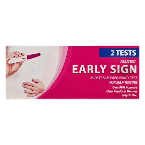 Early Sign  Midstream Pregnancy Test 2 Pack
