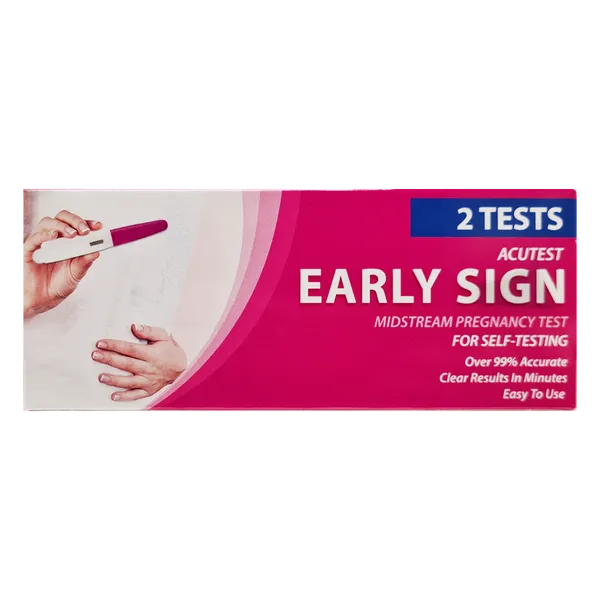 Early Sign  Midstream Pregnancy Test 2 Pack