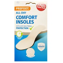 Profoot All Day Comfort Insoles Pack of 2