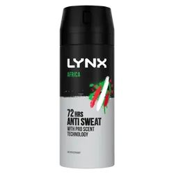 Lynx Dry Africa Anti-Perspirant Spray 150ml