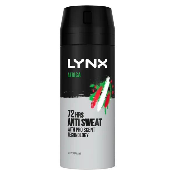 Lynx Dry Africa Anti-Perspirant Spray 150ml