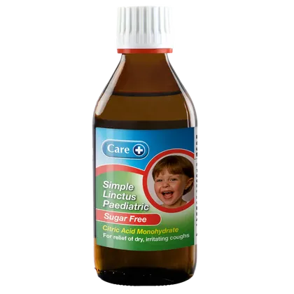 Care Simple Paediatric Linctus Sugar Free 200ml