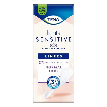 TENA Lights Liner Normal Pack of 24
