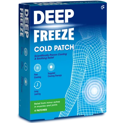 Deep Freeze Cold Patches Pack of 4