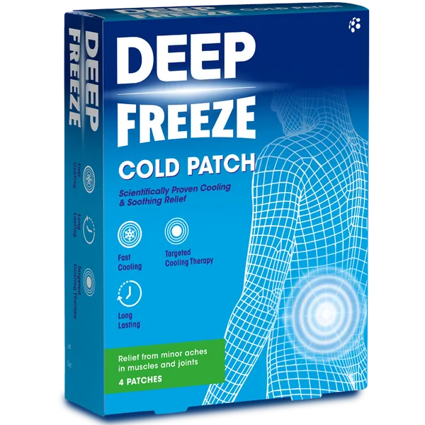 Deep Freeze Cold Patches Pack of 4