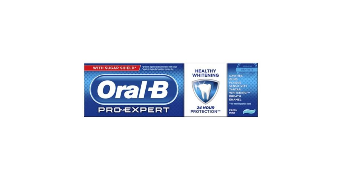 Oral-B Pro Expert Healthy Whitening Fresh Mint Toothpaste 75ml