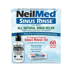 Neilmed Sinus Rinse Kit With 60 Premixed Sachets