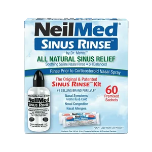 Neilmed Sinus Rinse Kit With 60 Premixed Sachets
