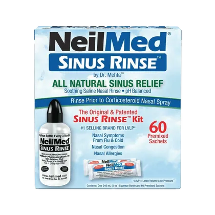 Neilmed Sinus Rinse Kit With 60 Premixed Sachets