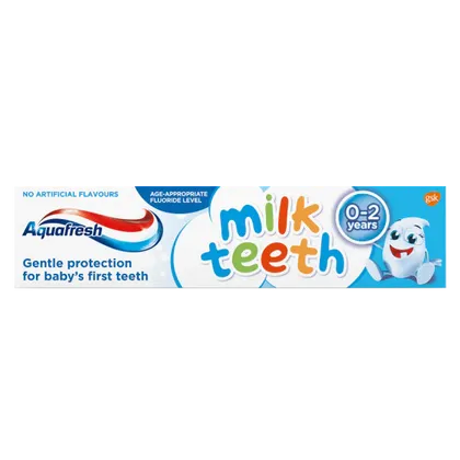Aquafresh Childrens Milk Teeth Toothpaste 50ml