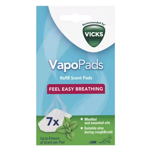 Vicks Comforting VapoPads Menthol Scent Pack of 7