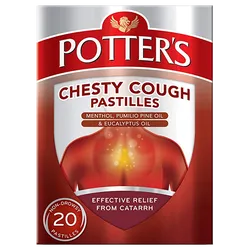 Potters Chesty Cough Pastilles Pack of 20