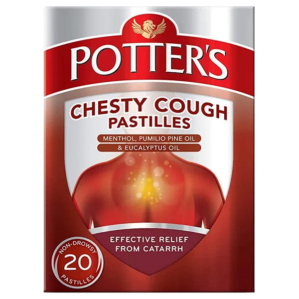 Potters Chesty Cough Pastilles Pack of 20