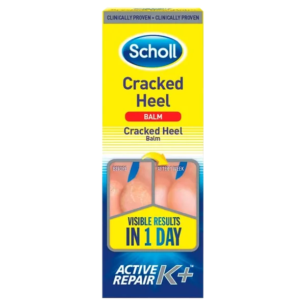 Scholl Cracked Heel Repair Cream K+ 60ml