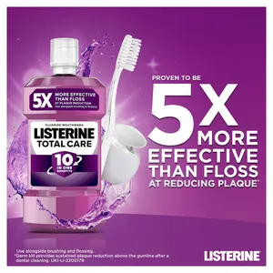 Listerine Total Care Clean Mint Mouthwash 500ml