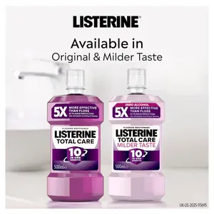 Listerine Total Care Clean Mint Mouthwash 500ml