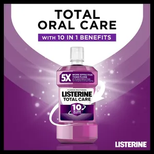 Listerine Total Care Clean Mint Mouthwash 500ml