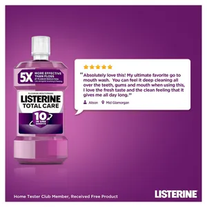 Listerine Total Care Clean Mint Mouthwash 500ml