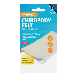Profoot Self-Adhesive Chiropody Felt