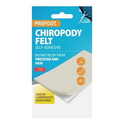 Profoot Self-Adhesive Chiropody Felt
