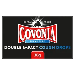 Covonia Sugar Free Double Impact Lozenges Strong Original 30g