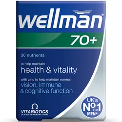 Wellman 70+ Tablets Pack of 30