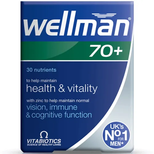 Wellman 70+ Tablets Pack of 30